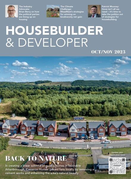 Housebuilder & Developer HbD – October-November 2023 Cover
