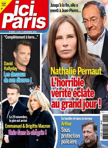 Ici Paris – 6 Decembre 2023 Cover