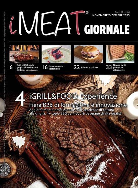 iMEAT Giornale – Novembre-Dicembre 2023 Cover