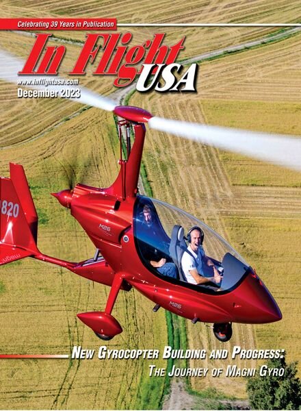 In Flight USA – December 2023 Cover