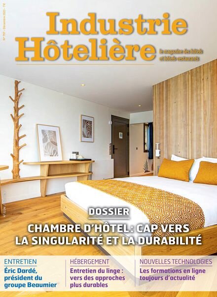 Industrie Hoteliere – Decembre 2023 Cover