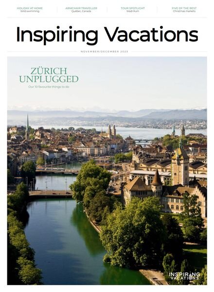 Inspiring Vacations Magazine – Issue 20 – November-December 2023 Cover