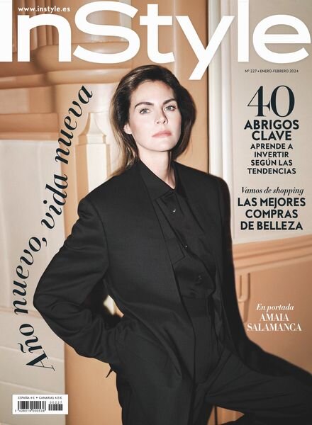 InStyle Spain – Enero-Febrero 2024 Cover
