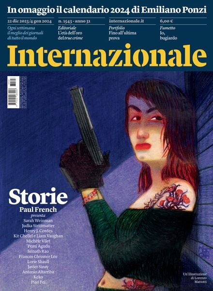 Internazionale – 22 Dicembre 2023 Cover