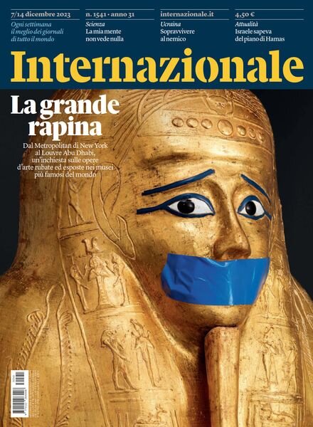 Internazionale – 7 Dicembre 2023 Cover