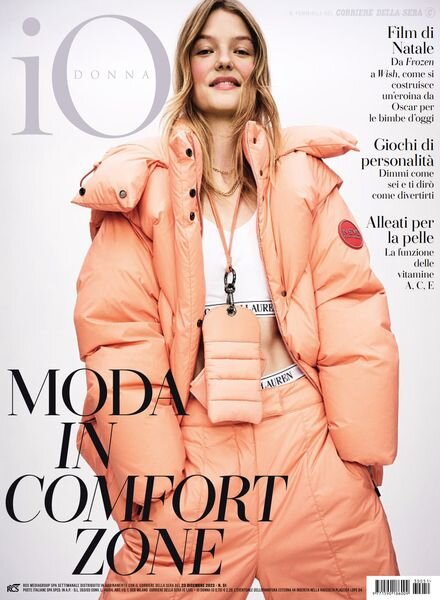 Io Donna del Corriere della Sera – 23 Dicembre 2023 Cover