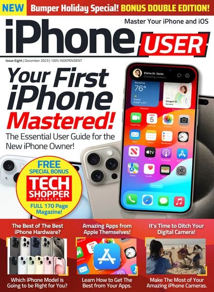 iPhone User – Issue 8 – December 2023 Cover