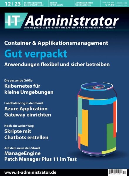 IT-Administrator – Dezember 2023 Cover