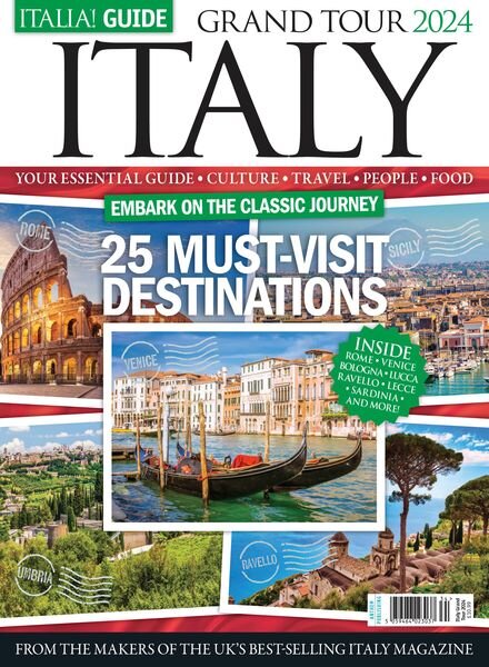 Italia! Guide – Issue 34 – Grand Tour 2024 Cover