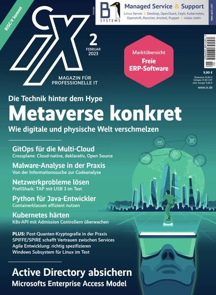 iX Magazin fur professionelle IT – Februar 2023 Cover