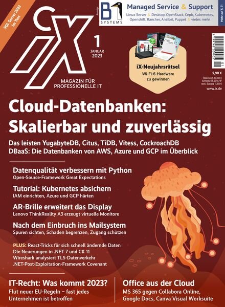 iX Magazin fur professionelle IT – Januar 2023 Cover