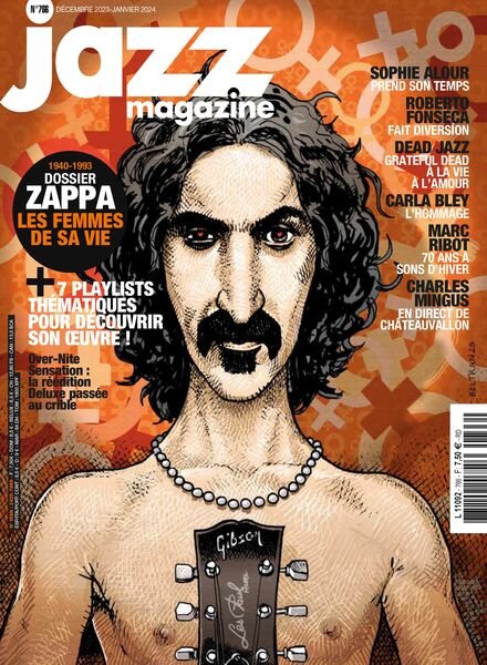 Jazz Magazine – Decembre 2023 – Janvier 2024 Cover