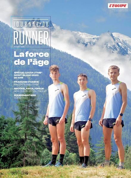 Journal du Runner – Aout 2023 Cover