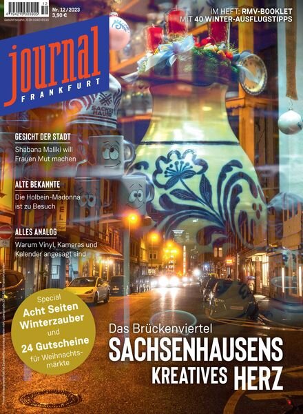 Journal Frankfurt – Dezember 2023 Cover