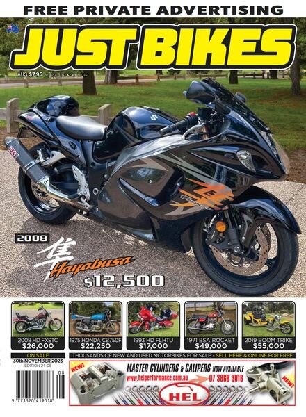 Just Bikes – November 2023 Cover