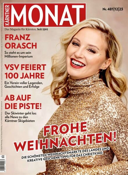 Karntner Monat – Dezember 2023 Cover