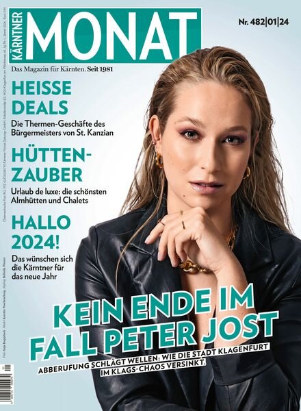 Karntner Monat – Januar 2024 Cover