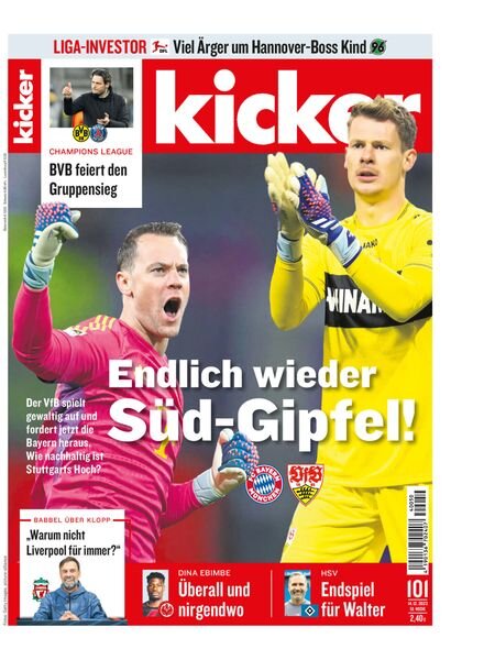 Kicker – 15 Dezember 2023 Cover