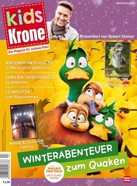 KidsKrone – Dezember 2023 Cover