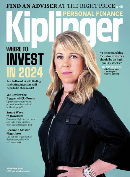 Kiplinger’s Personal Finance – January 2024 Cover