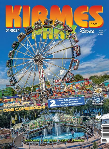 Kirmes & Park Revue – Januar 2024 Cover