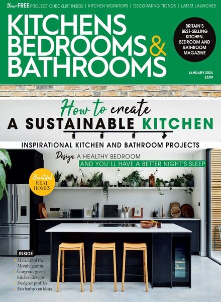 Kitchens Bedrooms & Bathrooms – January 2024 Cover