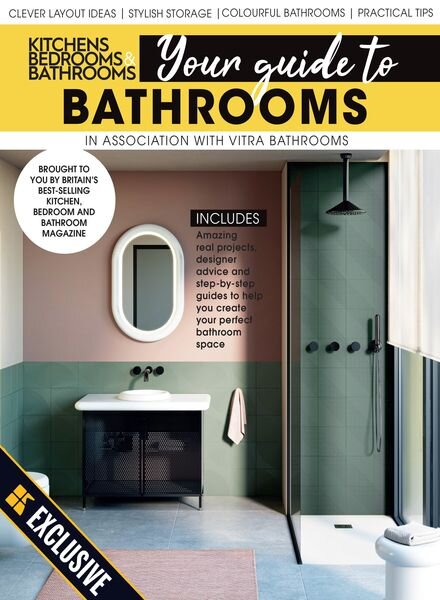 Kitchens Bedrooms & Bathrooms Presents – Your Guide to Bathrooms – 2 December 2023 Cover