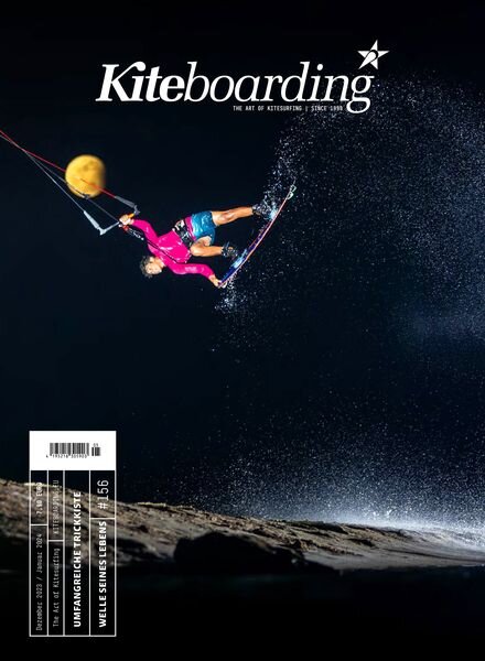 Kiteboarding – Dezember 2023 – Januar 2024 Cover