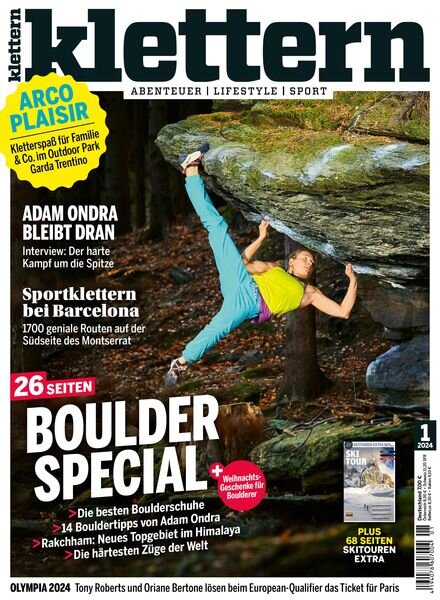 Klettern – Januar 2024 Cover