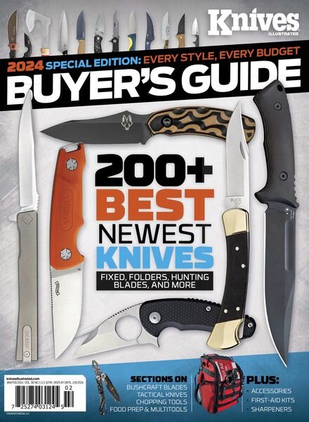 Knives Illustrated – Buyer’s Guide 2024 Cover