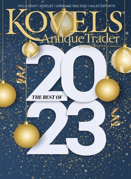 Kovels Antique Trader – January 2024 Cover