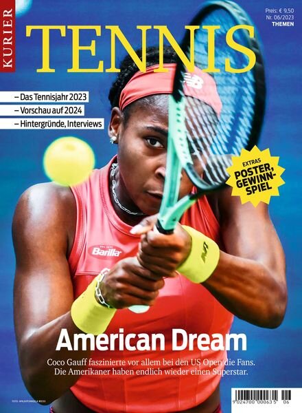 Kurier Themen – Tennis – 6 Dezember 2023 Cover