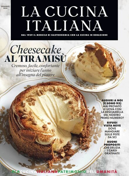 La Cucina Italiana – Gennaio 2024 Cover