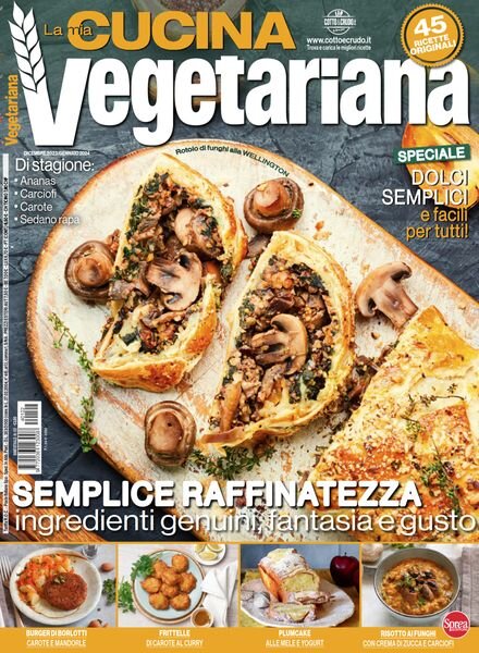 La Mia Cucina Vegetariana – Dicembre 2023 – Gennaio 2024 Cover