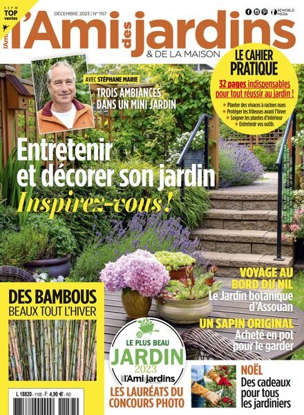 L’Ami des Jardins – Decembre 2023 Cover