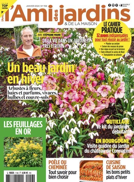 L’Ami des Jardins – Janvier 2024 Cover