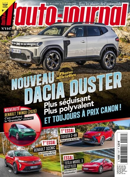 L’Auto-Journal – 30 Novembre 2023 Cover