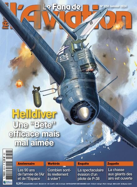Le Fana de l’Aviation – Janvier 2024 Cover