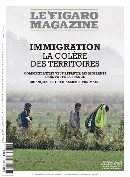 Le Figaro Magazine – 8 Decembre 2023 Cover