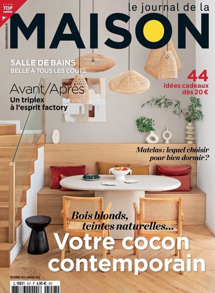 Le Journal de la Maison – Decembre 2023 – Janvier 2024 Cover