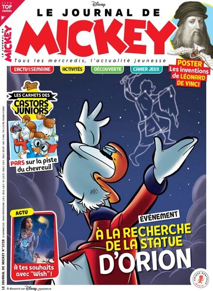Le Journal de Mickey – 29 Novembre 2023 Cover