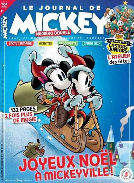 Le Journal de Mickey – 6 Decembre 2023 Cover