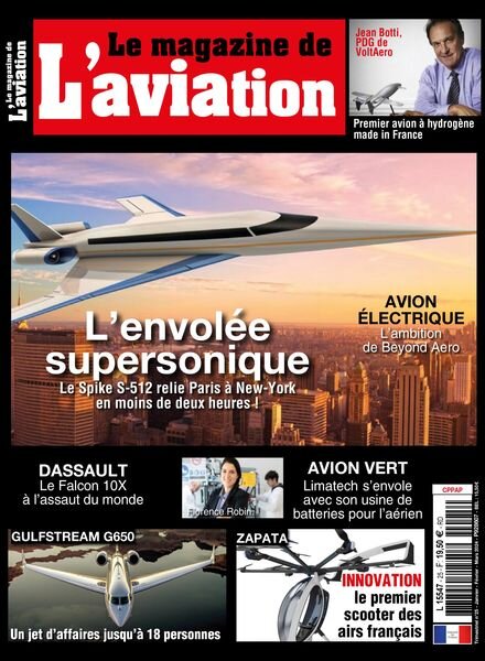 Le Magazine de l’Aviation – Janvier-Fevrier-Mars 2024 Cover