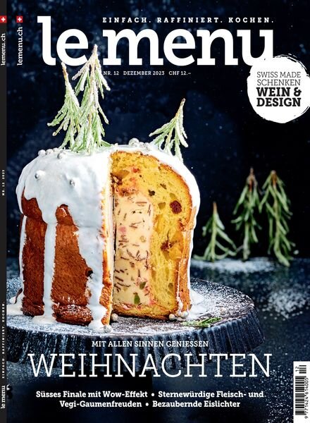 le menu – Dezember 2023 Cover