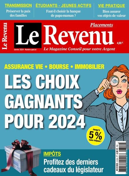 Le Revenu Placements – Janvier 2024 Cover