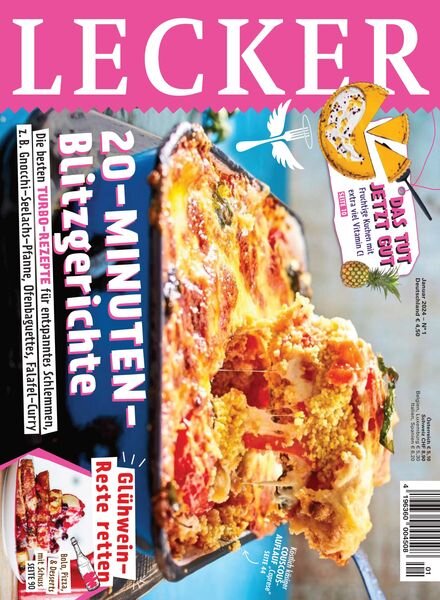 Lecker – Januar 2024 Cover