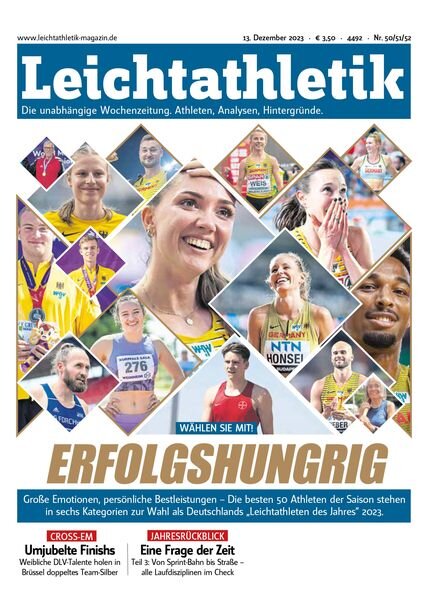 Leichtathletik – 13 Dezember 2023 Cover