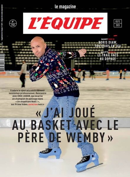 L’Equipe Magazine – 2 Decembre 2023 Cover