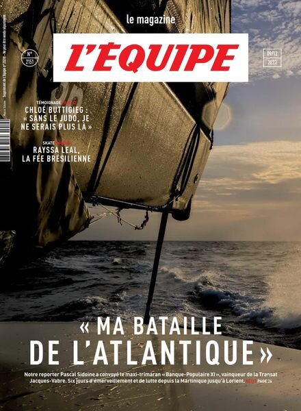 L’Equipe Magazine – 9 Decembre 2023 Cover