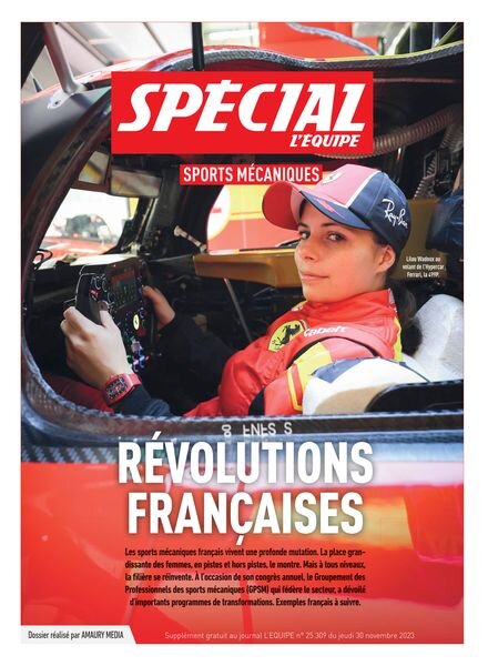 L’Equipe Magazine Special – 30 Novembre 2023 Cover